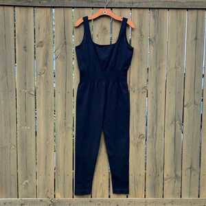 WeWoreWhat Black One Piece Athletic Full Body Jumpsuit Size XL